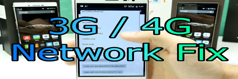 how to fix 3G 4G LTE mobile network data